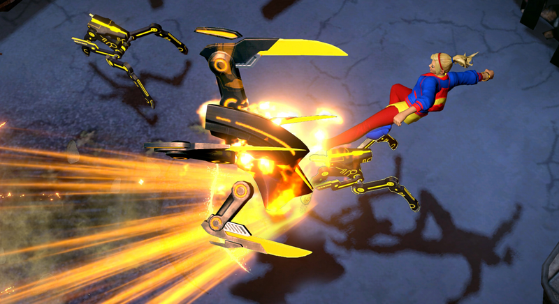 Illustration for article titled Play Infinite Crisis As Morose High School Supergirl